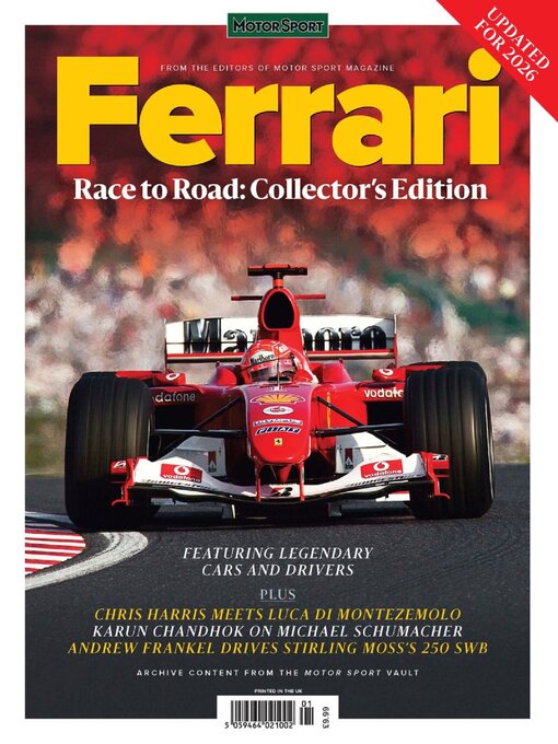 Cover image for Motor Sport Magazine Specials
